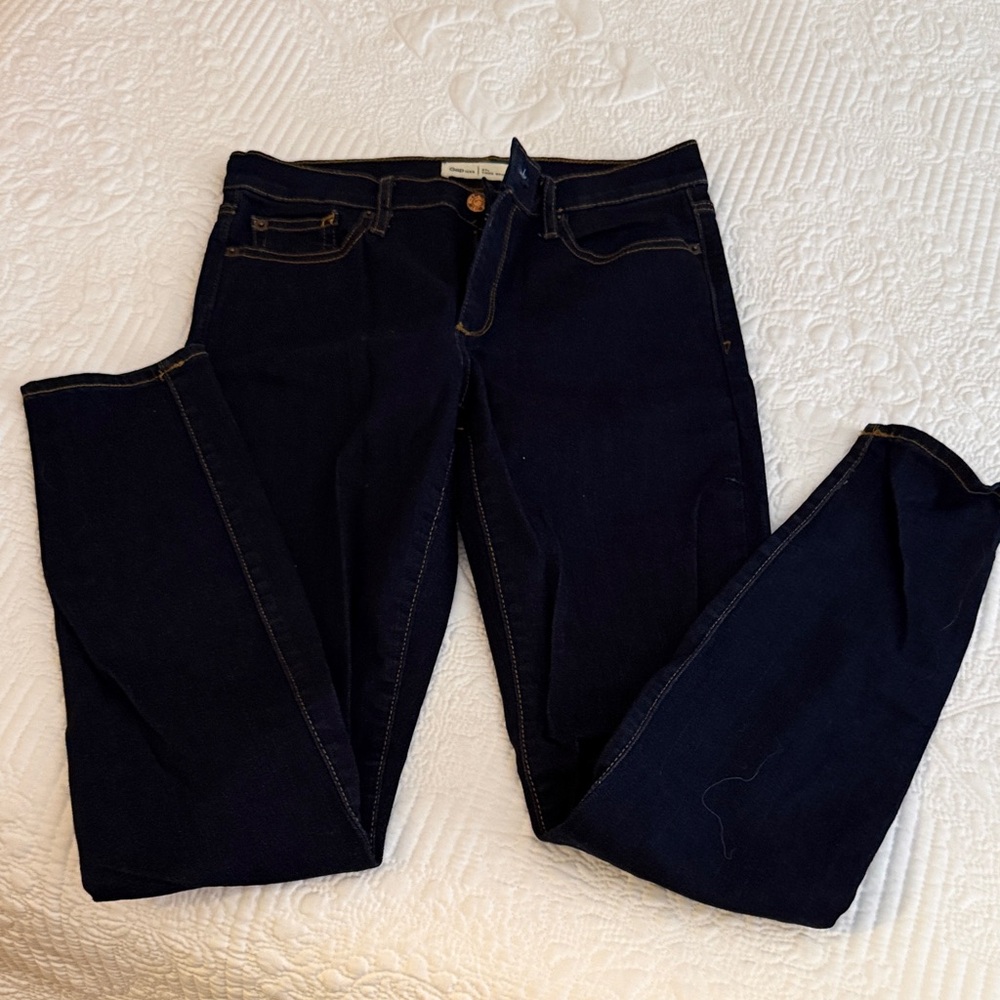 GAP Women's Dark Blue Skinny Jeans